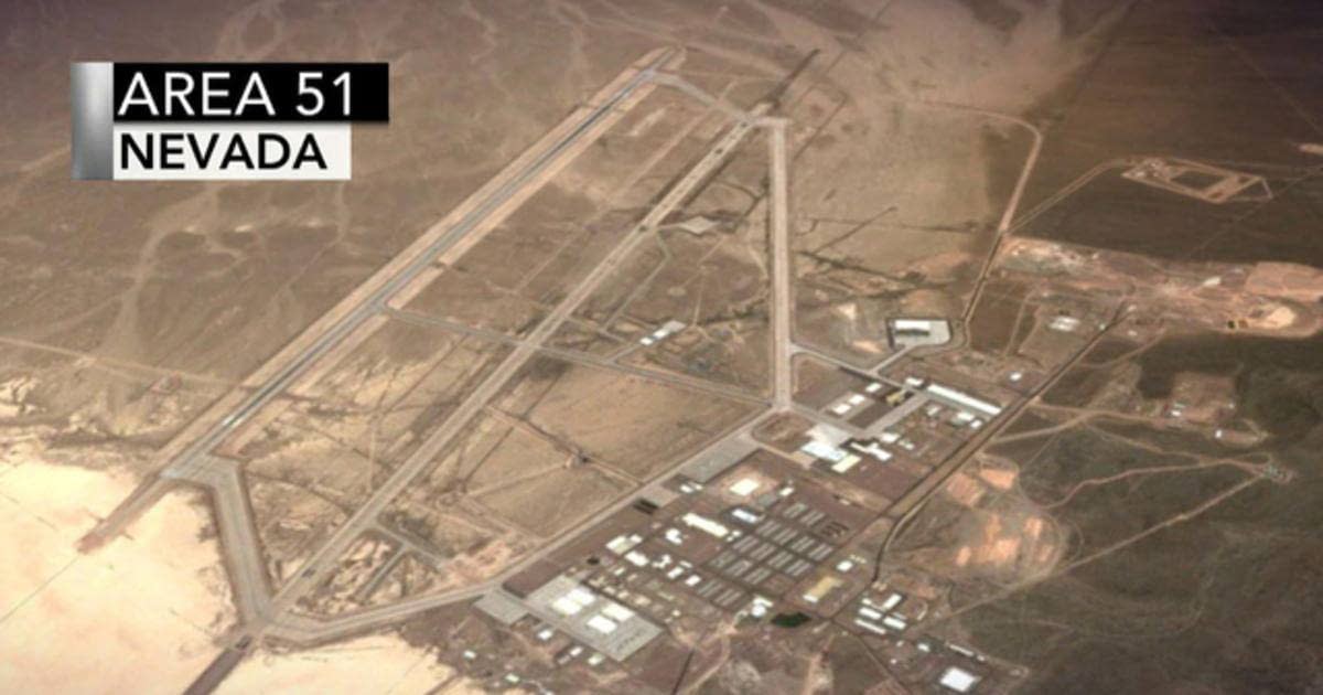 The air space around Area 51, Nevada is being closed by the FAA AIRLIVE